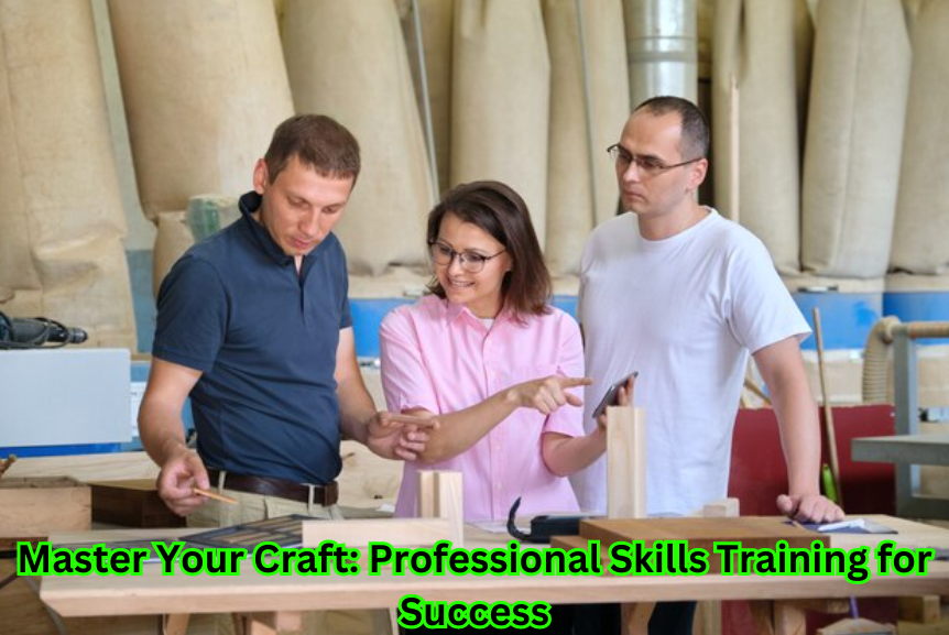 "Diverse professionals engaged in Professional Skills Training – Crafting success through skill mastery and career elevation."